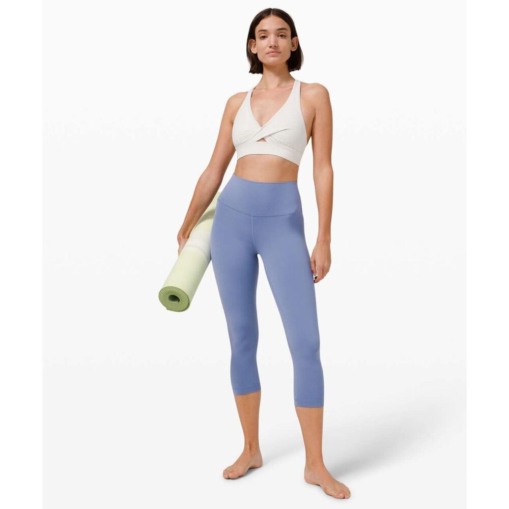 Lululemon Align Crop Leggings 21", Water Drop, Size 18, W6BQUS